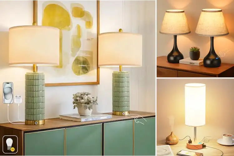 Detailed view of Best 3-Way Dimmable Bedside Lamps
