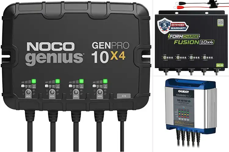 Detailed view of Best 40 Amp 4 Bank Charger