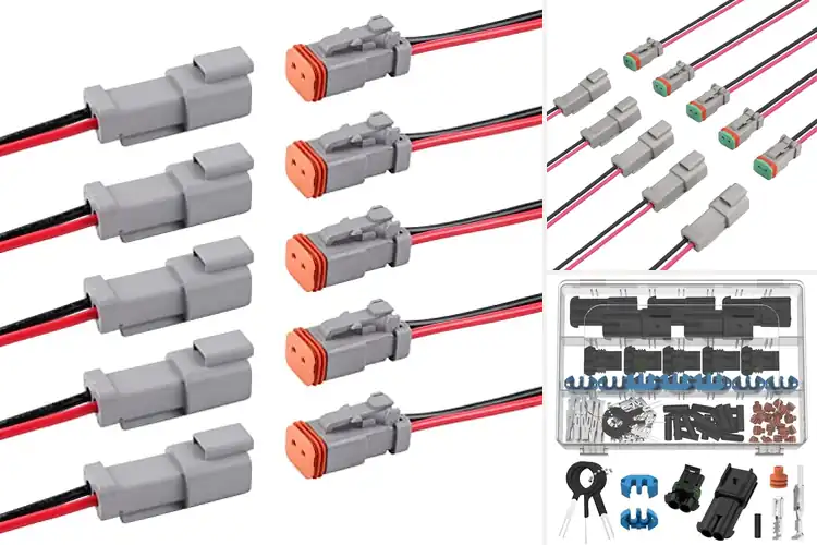 Detailed view of Best 5‑Set 2 Pin Connector Kits for Smooth Wiring Success