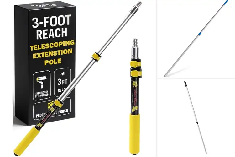 Detailed view of Best Aluminum Telescoping Handles