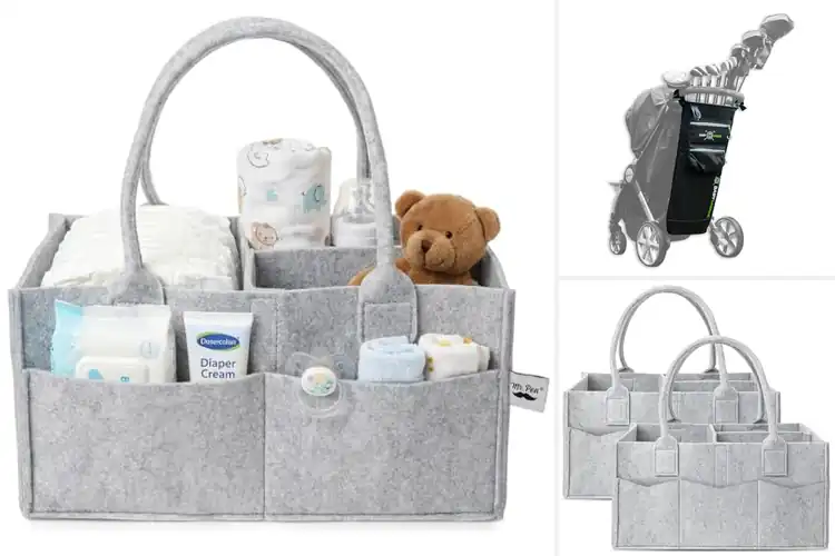 Detailed view of Best Baby Caddies: 10 Stylish Organizers for Easy Parenting