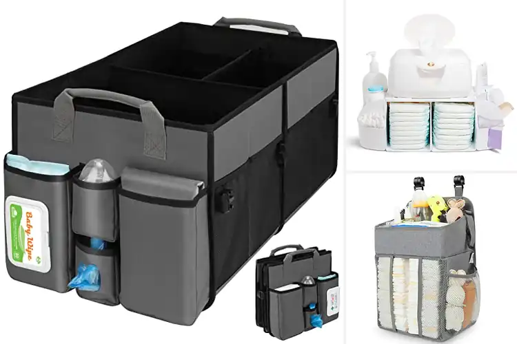Detailed view of Best Baby Changing Station Organizers