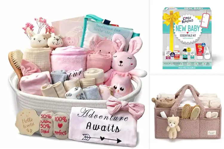 Detailed view of Best Baby Gift Baskets