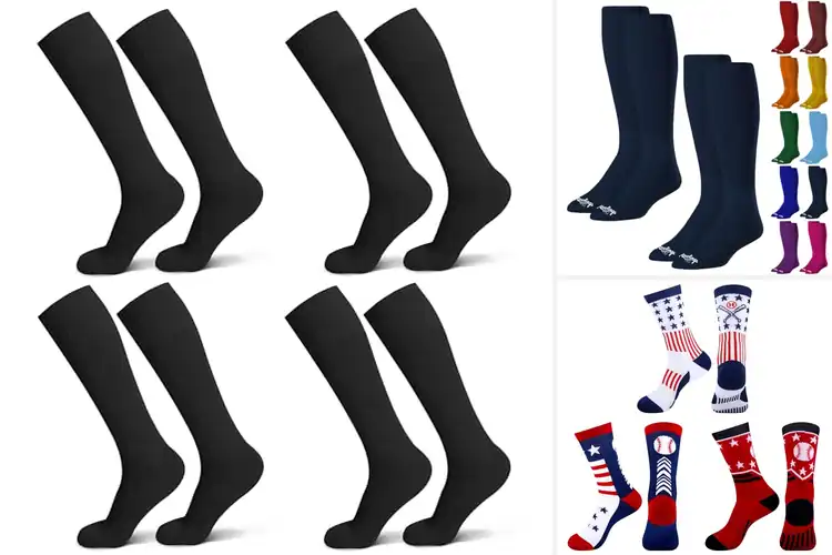 Detailed view of Best Baseball Socks for Boys