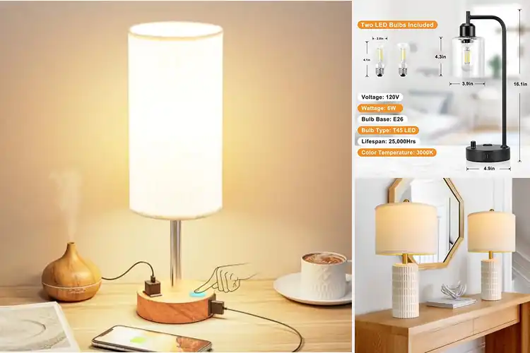 Detailed view of Best Bedside Table Lamps