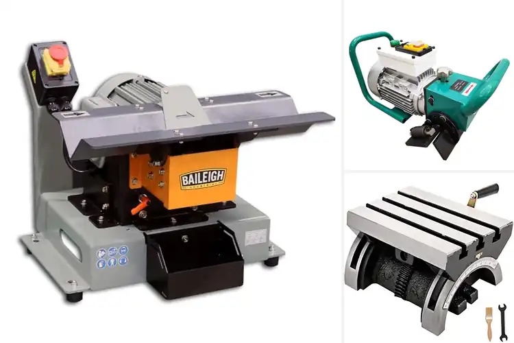 Detailed view of Best Benchtop Plate Beveling Machines