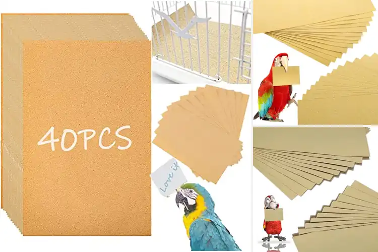 Detailed view of Best Bird Cage Gravel Papers
