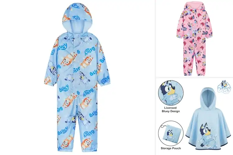 Detailed view of Best Bluey Rain Suits: 7 Top Picks for Dry, Happy Adventures