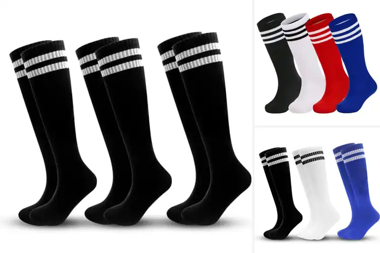 Detailed view of Best Boys Soccer Socks: Ultimate Comfort & Support