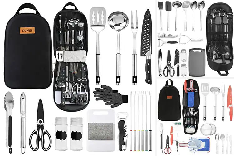 Detailed view of Best Camping Cooking Utensils