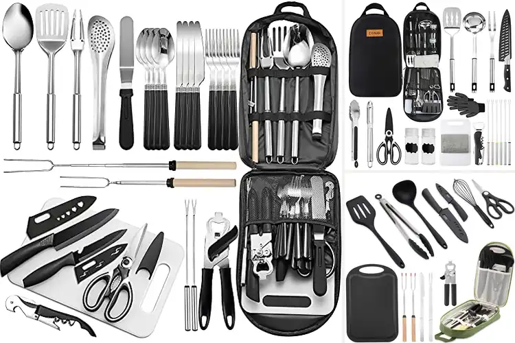 Detailed view of Best Camping Kitchen Utensil Sets