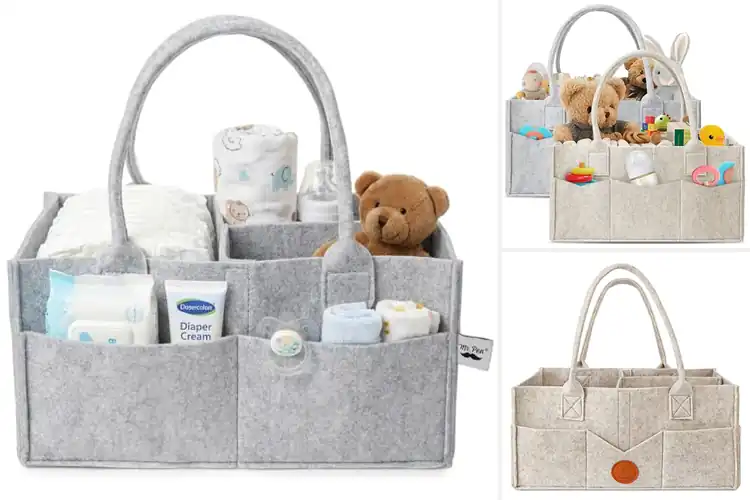 Detailed view of Best Diaper Caddy Organizers