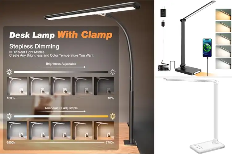 Detailed view of Best Dimmable Desk Lamps: 10 Top Picks for Style & Eye Care