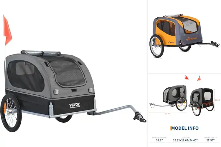 Detailed view of Best Dog Bike Trailers
