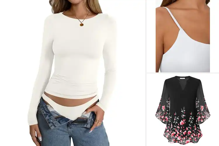 Detailed view of Best Double-Layer Tops: 10 Must-Haves for Style & Comfort