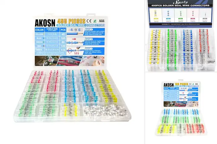 Detailed view of Best Easy‑Install Soldering Connectors