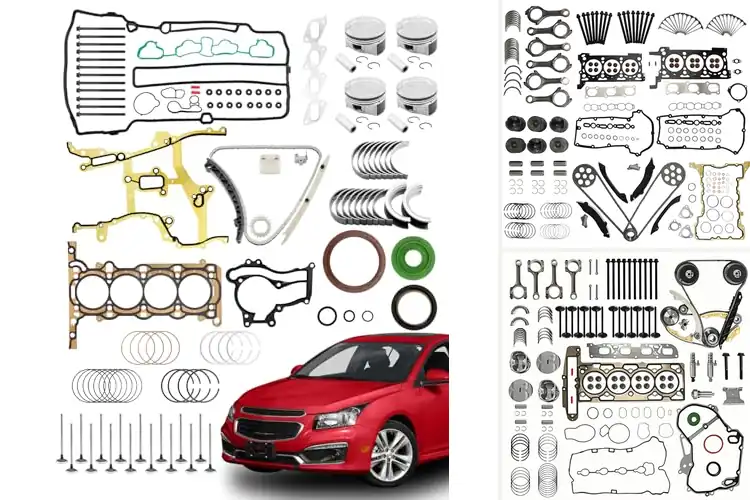 Detailed view of Best Engine Rebuild Kits with Timing Sets