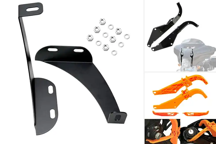Detailed view of Best Fairing Brackets