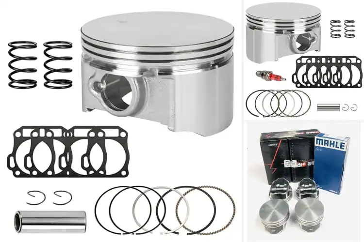 Detailed view of Best Flat Top Piston Sets: Boost Power & Efficiency