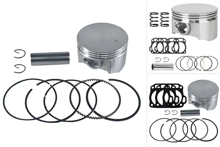 Detailed view of Best Flat-Top Pistons and Rings: Power Your Engine Right