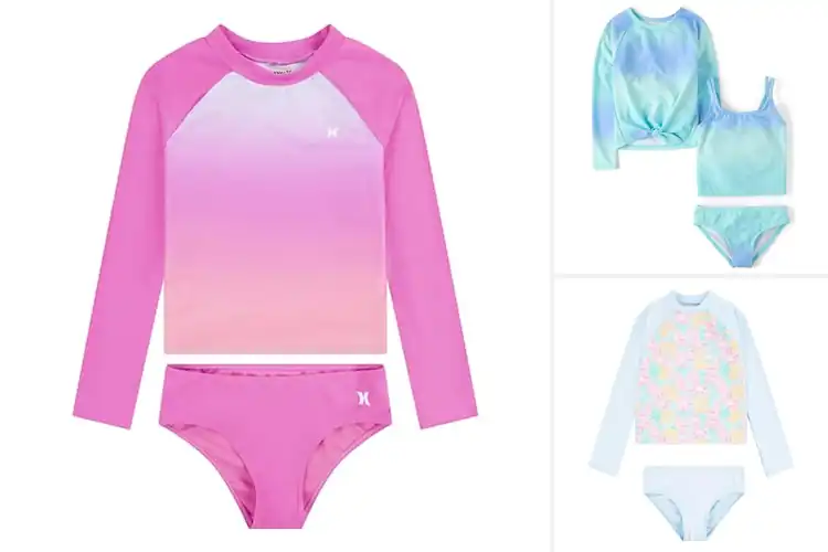 Detailed view of Best Girls Rashguard Swimsuits: Top 10 Stylish & Safe Picks