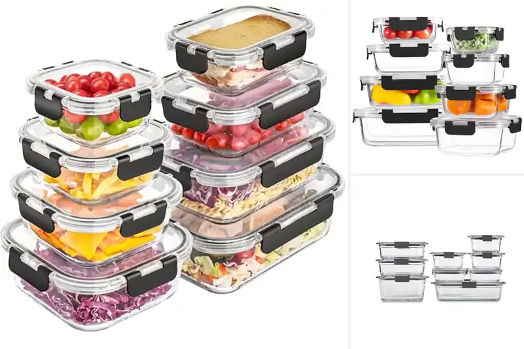 Detailed view of Best Glass Storage Containers