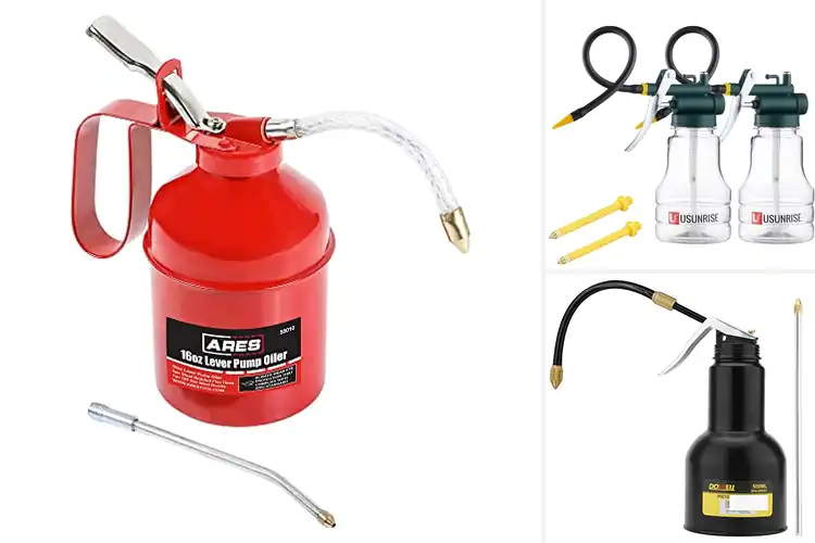 Detailed view of Best High Pressure Oiler Cans