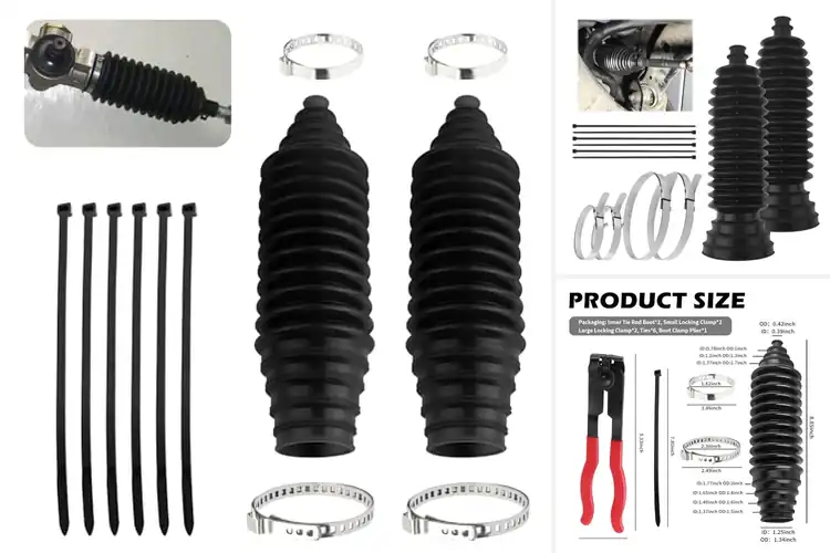 Detailed view of Best Inner Tie Rod Boots: Ensure Smooth, Secure Steering Now