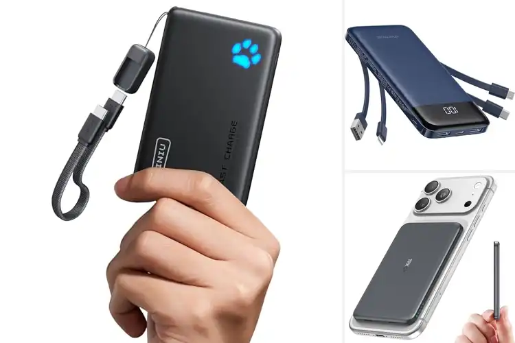 Detailed view of best iPhone travel battery chargers