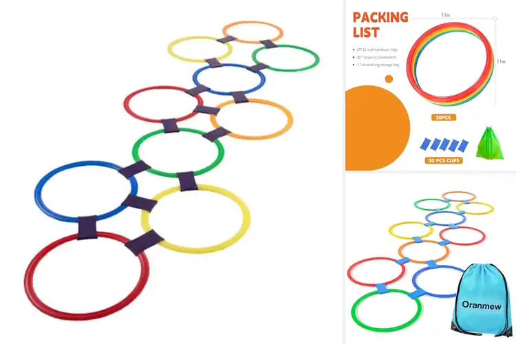 Detailed view of Best Kids Outdoor Play Equipment Rings