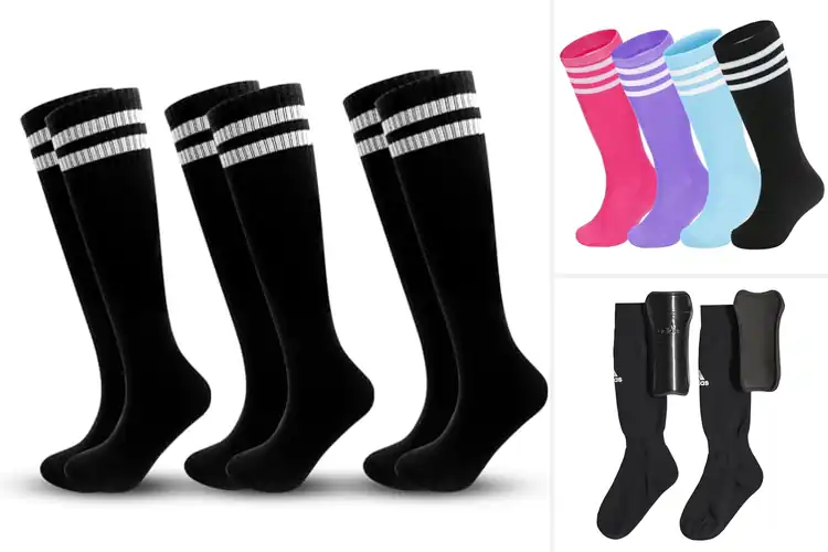 Detailed view of Best Kids Soccer Socks