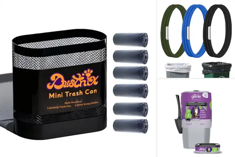 Detailed view of Best Litter Box Bag Holders