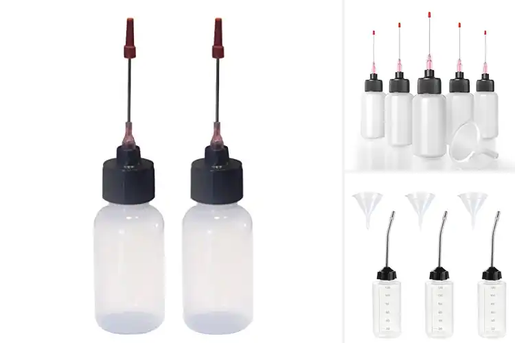 Detailed view of Best Lubricating Oil Bottles