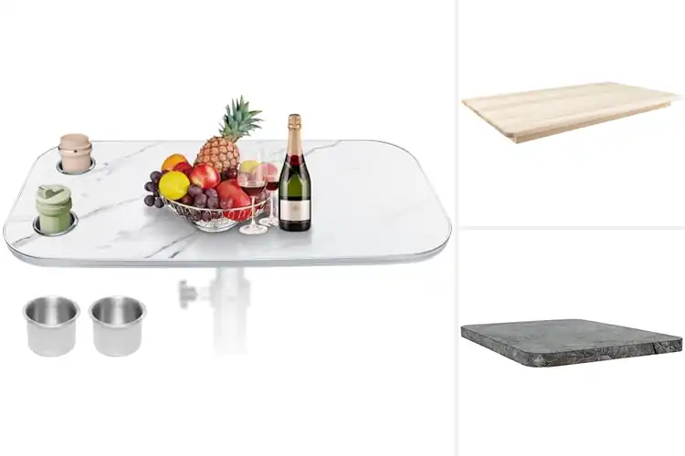 Detailed view of Best Minimalist RV Tabletop