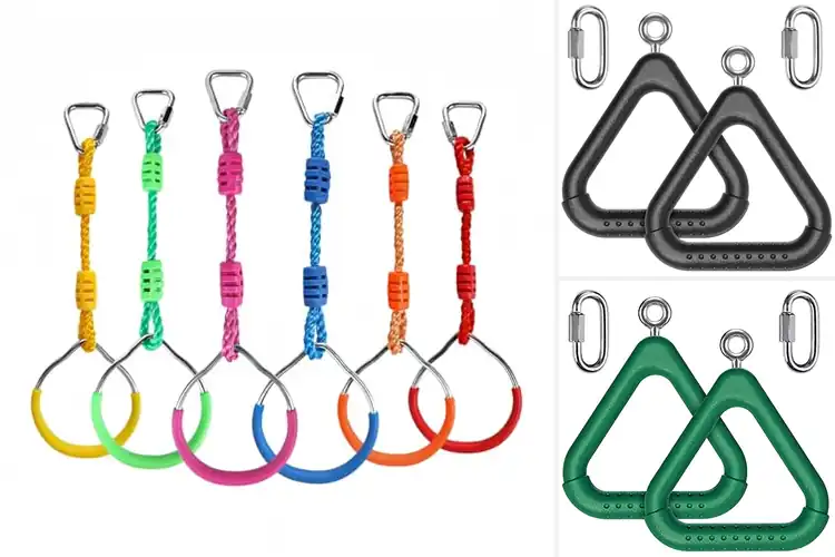 Detailed view of Best Monkey Bar Rings For Playgrounds