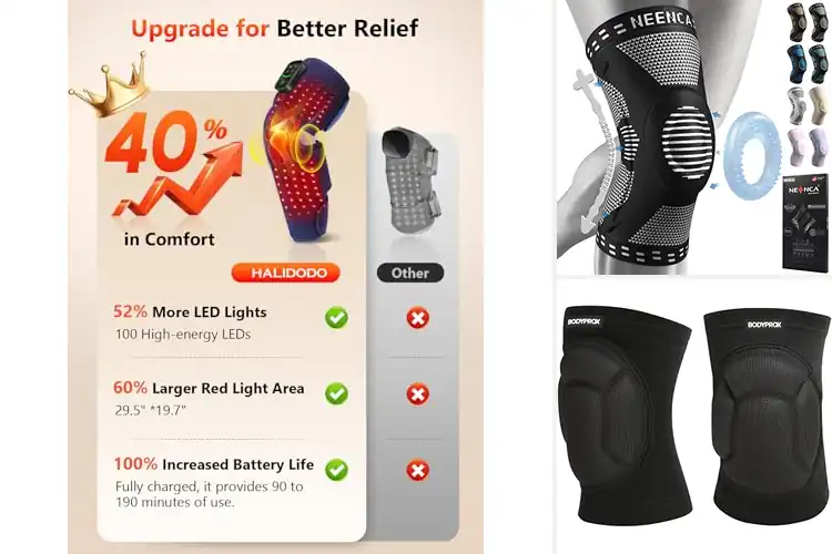 Detailed view of Best Muscle Recovery Knee Pads