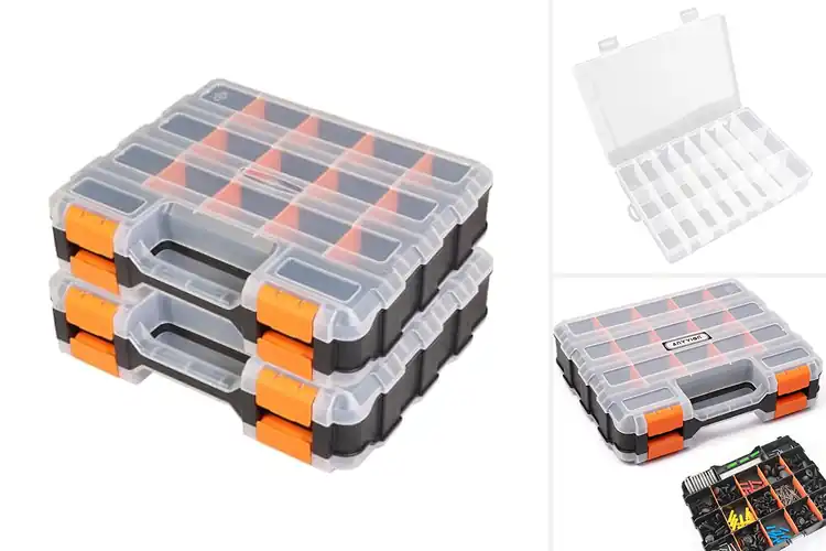 Detailed view of Best Nail And Screw Storage Boxes for Easy, Organized Access