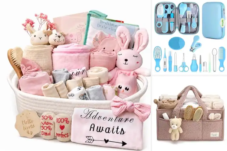 Detailed view of Best Newborn Essentials Baskets
