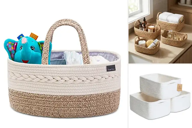 Detailed view of Best Nursery Baskets