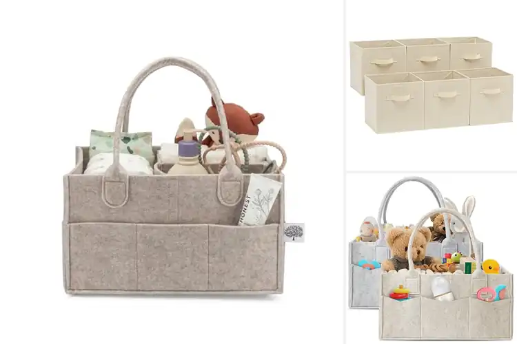 Detailed view of Best Nursery Storage Basket