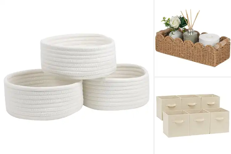 Detailed view of Best Nursery Storage Baskets