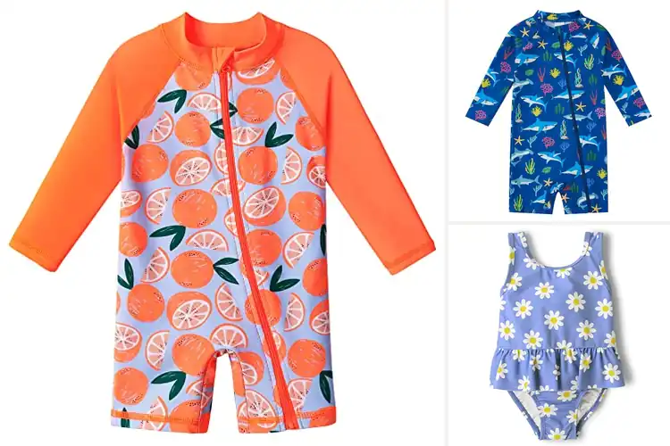 Detailed view of Best One Piece Swimsuits For Toddlers
