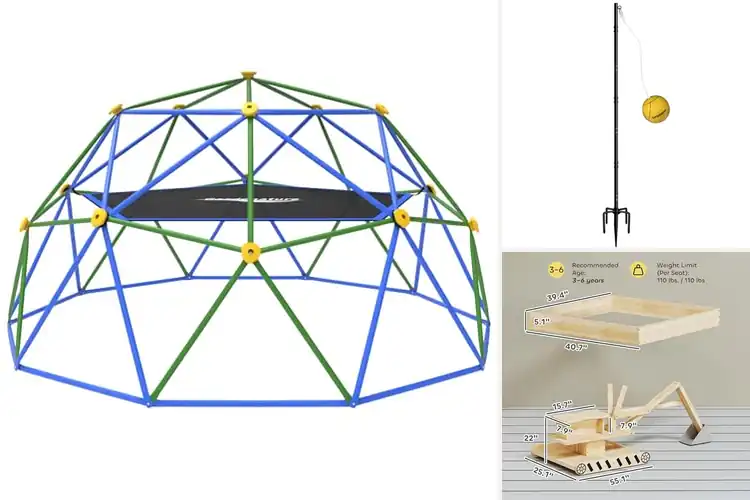 Detailed view of Best Outdoor Play Equipment