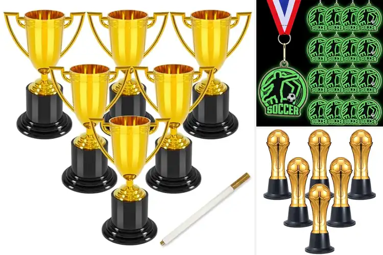 Detailed view of Best Participation Trophy For Soccer Games