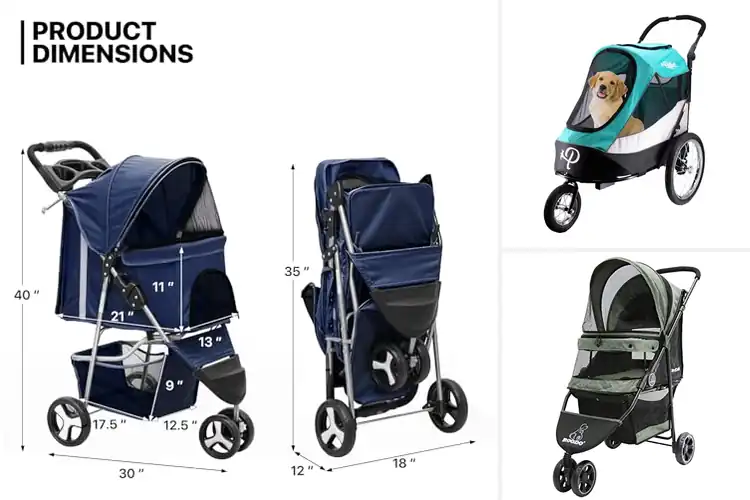 Detailed view of Best Pet Jogger Carts: Top 10 Picks for Fun Pet Adventures