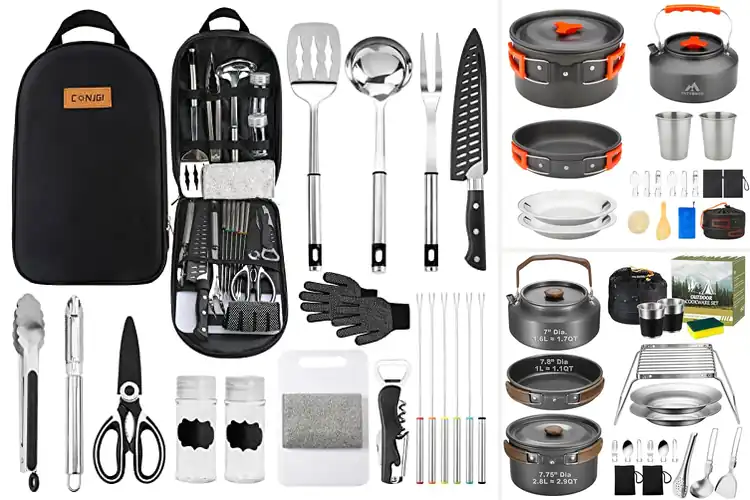 Detailed view of Best Picnic Cooking Sets