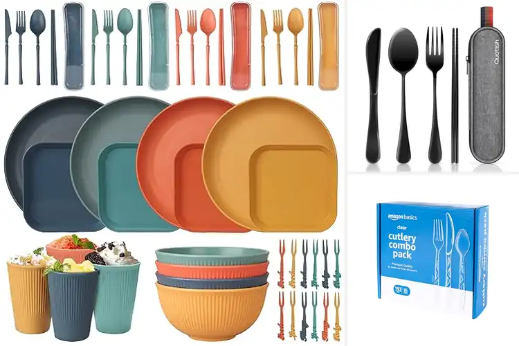Detailed view of Best Picnic Utensils Sets