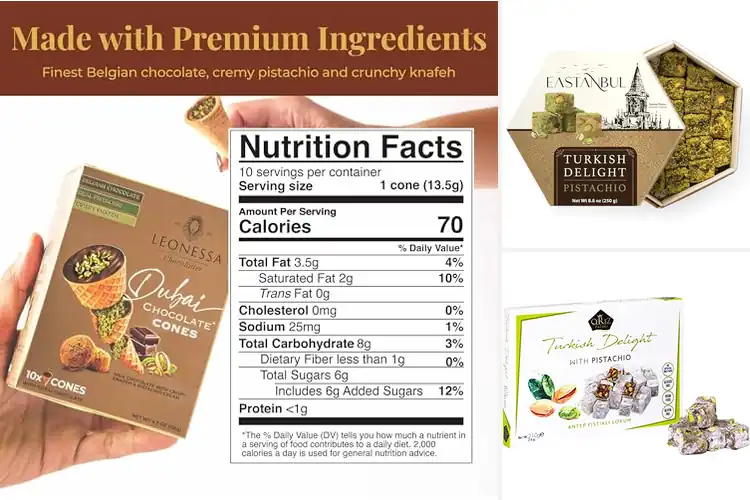 Detailed view of Best Pistachio Treats