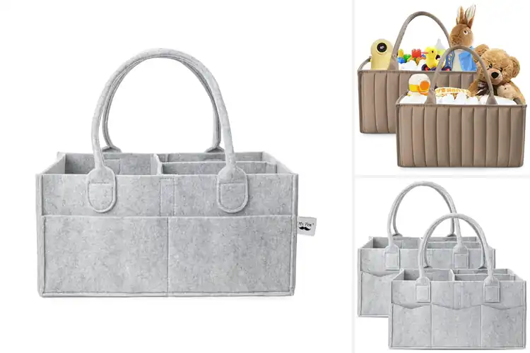 Detailed view of Best Portable Diaper Caddy Tote