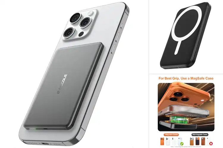 Detailed view of best portable iPhone power bank cases